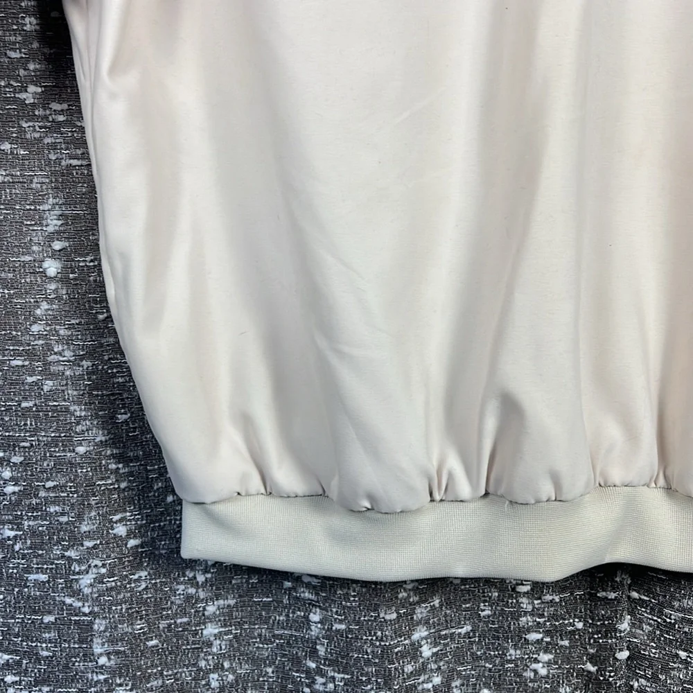 Daniel Gray Golf Cream Pullover Windbreaker Long Sleeve‎